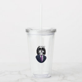 Herstelbare tumbler acryl drinkbeker