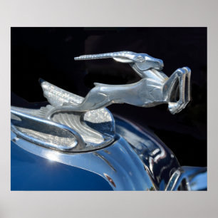 Herstelbare versiering van de oldtimers poster