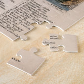  herstelde Mountain Height Infographic, 1850 Legpuzzel (Zijkant)