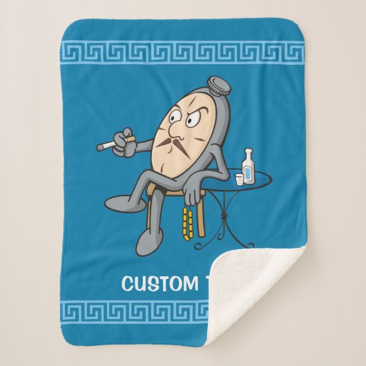 Herstelklok Sherpa Deken (Voorkant)