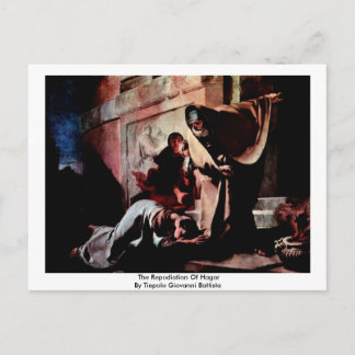 Herstelling van Hagar Briefkaart