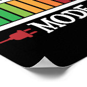 Herstelmodus op een goed moment poster (Hoek)