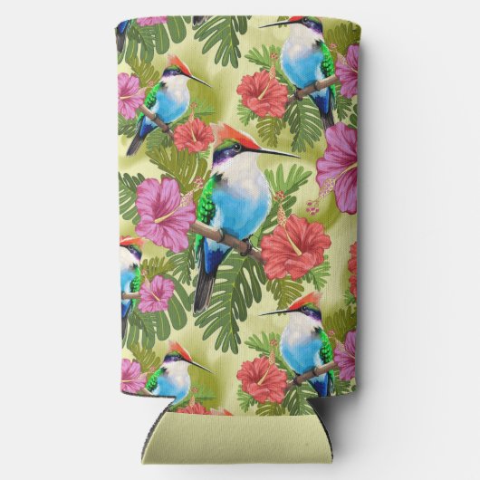 Herstelvogel en Hibiscussen (Achterkant)