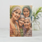 "HerStory : Carte de voeux pour la Journée interna (Debout devant)