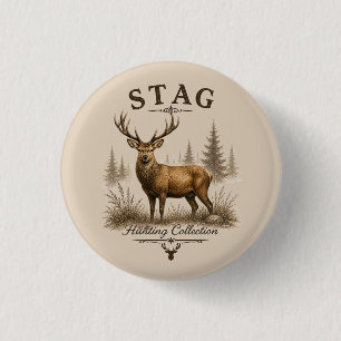 HERT – JACHTCOLLECTIE RONDE BUTTON 3,2 CM