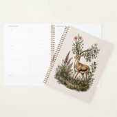 Hert met wilde bloem planner (Display)
