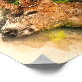 hert poster (Hoek)