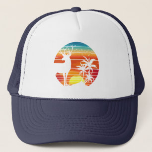 HERT RETRO JACHT GESCHENK TRUCKER PET