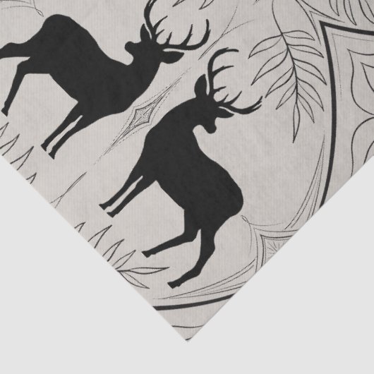  herten 2 tissuepapier (Detail)