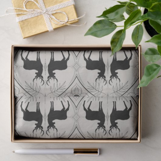  herten 2 tissuepapier (Geschenk)