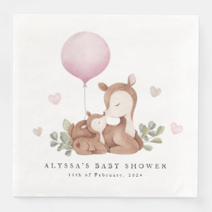 Herten Baby showers servetten