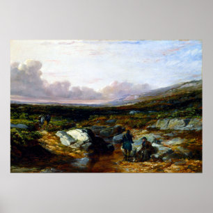 Herten besluipen in Schotland Gereedmaken Tait 185 Poster