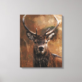 Herten canvas print