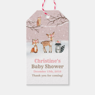 Herten Favor Gift Tag Cadeaulabel