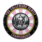 Herten in Forest Bullseye Art Dartbord (Voorkant)