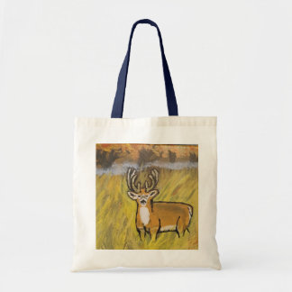 Herten in Herfst Art Canvas tas