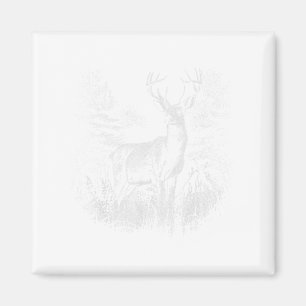 Herten In Het Bos Natuur Dieren Herten Liefhebbers Magneet
