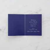 Herten in het bos vakantie Kaart (Binnen)