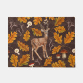 Herten in het herfstbos deurmat (Voorkant)