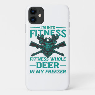 Herten In Mijn Diepvries - jager liefhebber iPhone 11 Hoesje