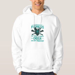 Herten In Mijn Diepvries - jager liefhebber Hoodie