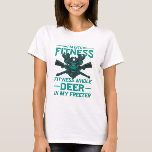 Herten In Mijn Diepvries - jager liefhebber T-shirt