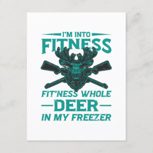 Herten in mijn vriezer - jachtliefhebber informatiekaartje