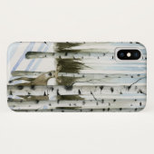 Herten in sneeuwval Case-Mate iPhone case (Achterkant (horizontaal))