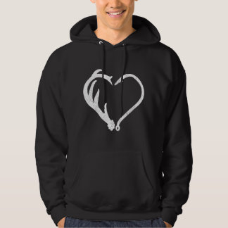 Herten jagen Vissen Visser Hertenjager Cadeau Meze Hoodie