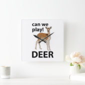 Herten kunnen we Schattigee herten spelen Vierkante Klok (Huis)