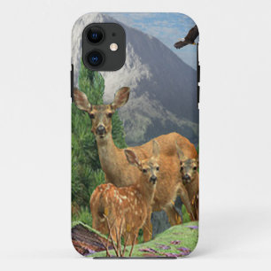 Herten kunst iPhone 11 hoesje