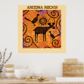 Herten Kunst Poster (Keuken)