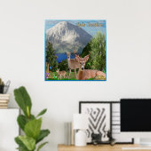 Herten kunst poster (Thuiskantoor)