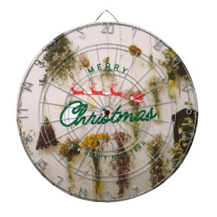 Herten Merry Christmas Dartbord