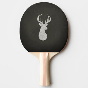Herten met de Tekening van het Krijt van Tafeltennisbatje