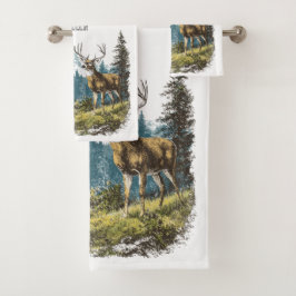 Herten Natuur Bad Handdoek