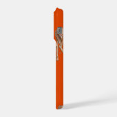 Herten op rood iPhone hoesje (Linkerkant)