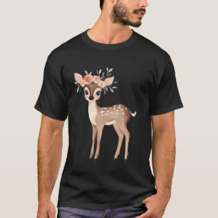 Herten Ree Bosdier Bos Natuurleven Bok Hinde T-shirt