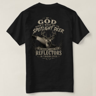 Herten schijnwerper T-shirt