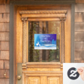 Herten Silhouet Venster Cling Raamsticker (Huis Deur)