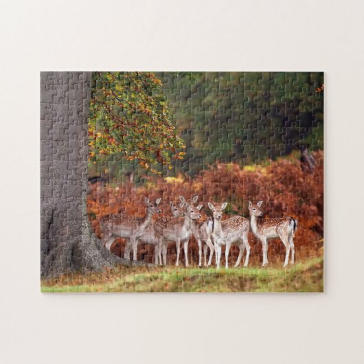 Herten Spel Puzzel (Horizontaal)