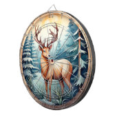 Herten Stag Dartboard Dartbord (Voorkant Rechts)