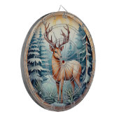 Herten Stag Dartboard Dartbord (Voorkant Links)