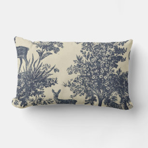Herten Toile Patroon Boslandschap Botanisch Kussen
