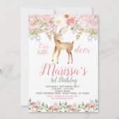 Herten Verjaardag Uitnodiging (Voorkant)