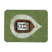 Herten wachten op u om koelkastmagneet te verlaten magneet (Horizontaal)