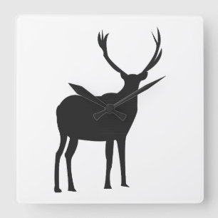 Herten Wildlife Gewei Herten Vierkante Klok
