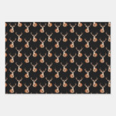 Herten Wildlife Rustiek Inpakpapier Vel (Voorkant 2)