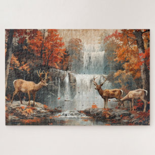  Herten Woodland Waterval 20x30 Legpuzzel