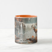  herten Woodland Waterval Mok (Midden)